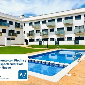  Apartamento Con Piscina Y Jardin Espectacular Cala Sirenas - Nuevo España